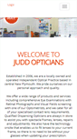 Mobile Screenshot of juddopticians.co.nz